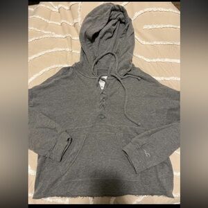 Hollister Heather Gray Hoodie